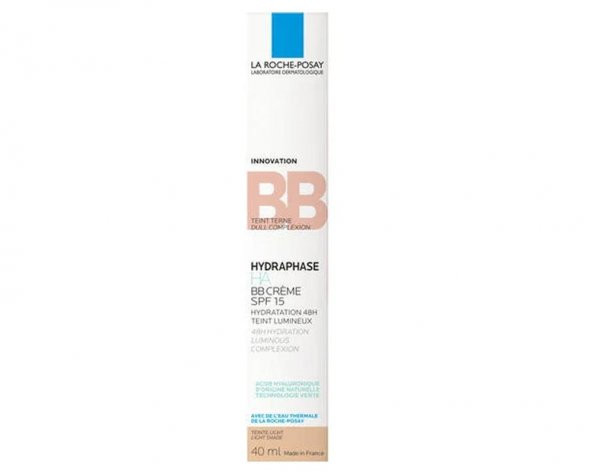 La Roche Posay Hydraphase HA BB Cream Light (SPF15) 40 Ml - Renkli Nemlendirici - SKT:01/2026