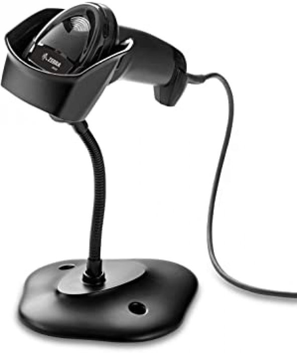 ZEBRA SYMBOL DS2208 LAZER AYAKLI USB 2D KAREKOD BARKOD OKUYUCU