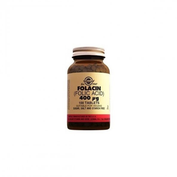 Solgar Folacin (Folic Acid) 100 Tablet
