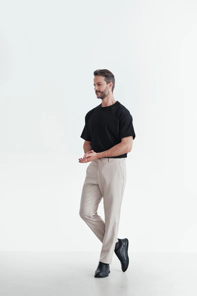 Muggo Fire Garantili Erkek Günlük Klasik Hakiki Deri Casual Rahat Ortopedik Ayakkabı - 2