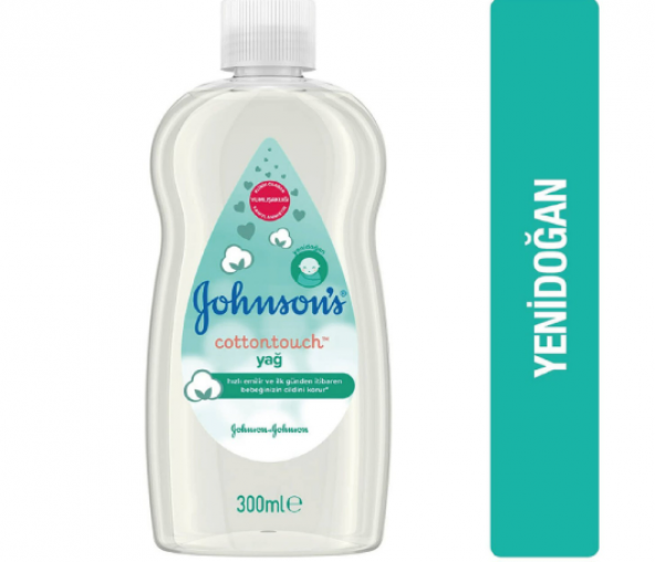 Johnsons Baby Cotton Touch Yağ 300ml
