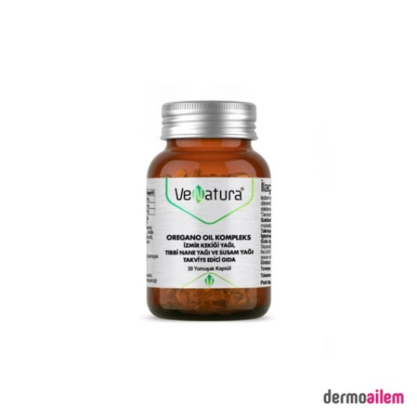 Venatura Oregano Oil Kompleks 30 Kapsül