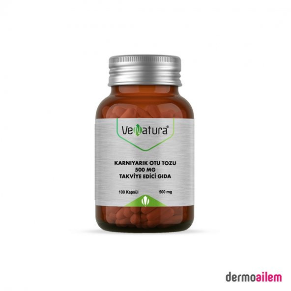 Venatura Karnıyarık Otu Tozu 500 Mg 100 Kapsül
