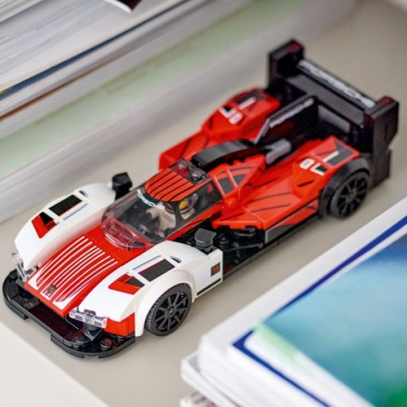 LEGO® Speed Champions Porsche 963 76916 - 9 Yaş ve Üzeri Çocuklar için Koleksiyonluk Araba Modeli İçeren Yaratıcı Oyuncak Yapım Seti (280 Parça) - 9