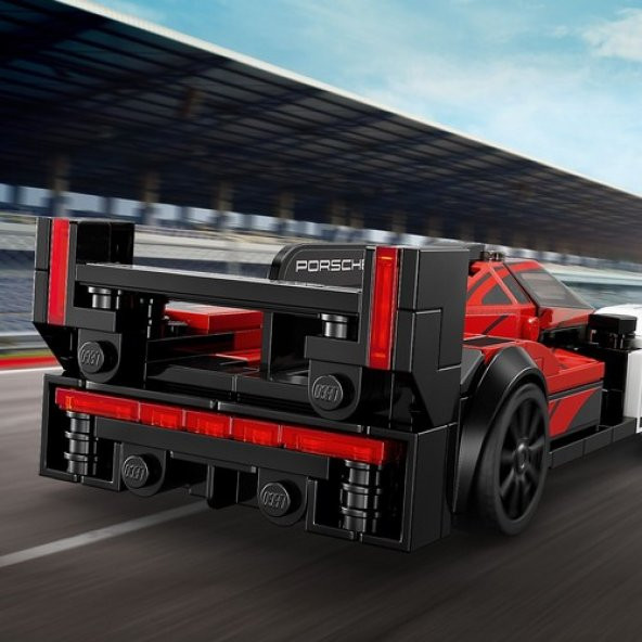 LEGO® Speed Champions Porsche 963 76916 - 9 Yaş ve Üzeri Çocuklar için Koleksiyonluk Araba Modeli İçeren Yaratıcı Oyuncak Yapım Seti (280 Parça) - 6