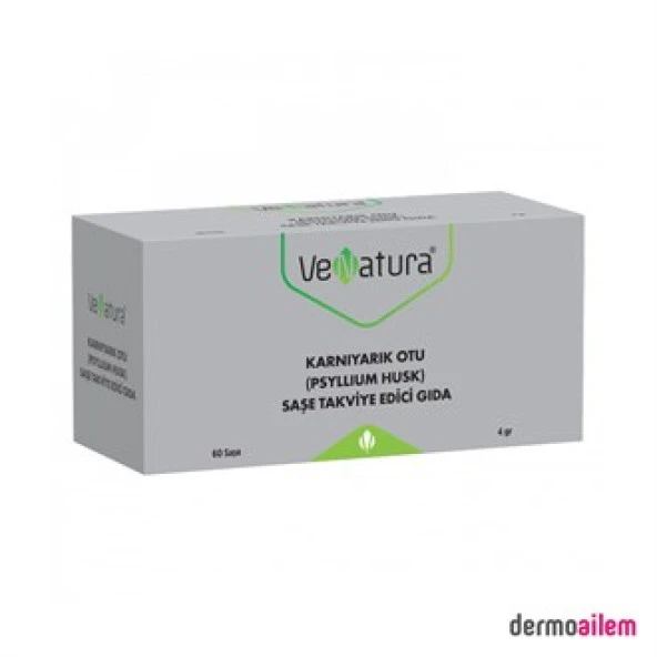 Venatura Karnıyarık Otu (Psyllium Husk) 60 Saşe