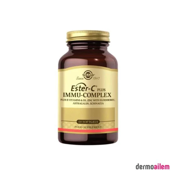 Solgar Ester-C Plus Immu-Complex 60 Softgels