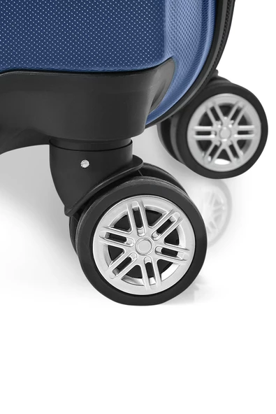 Polo&Sky Elmas Model Lacivert Renk 2'li Valiz Seti (Orta+Büyük) - 4