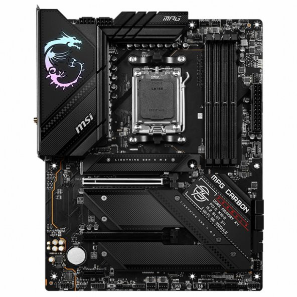 MSI MPG B650 CARBON WIFI DDR5 6600MHz(OC) HDMI DP M.2 ATX - 2