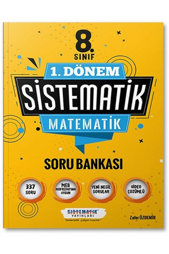 8.Sınıf 1.Dönem Matematik Soru Bankası Sistematik Yayınları