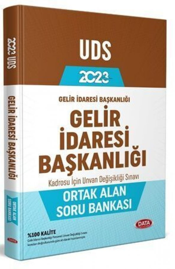 Data Yayınları UDS Gelir İdaresi Başkanlığı Unvan Değişikliği Sınavı Soru Bankası