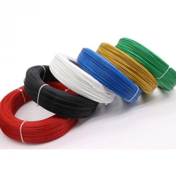 22 Awg Çok Damarlı Montaj Kablosu 200 Metre(Sarı)