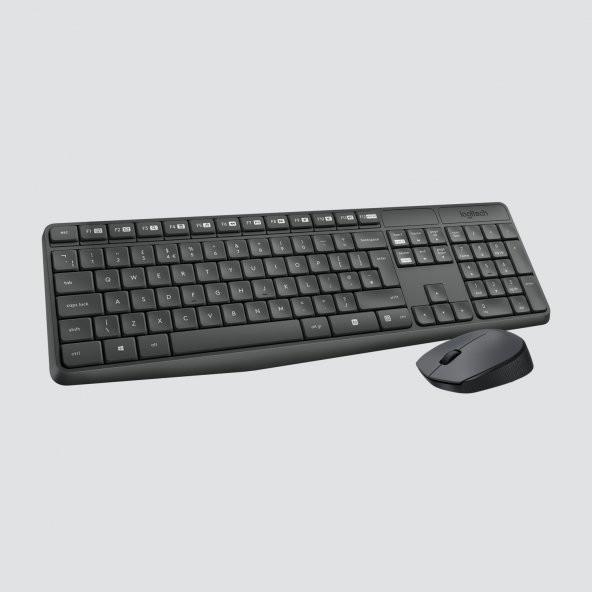 Logitech MK235 USB Kablosuz Türkçe Klavye Mouse Seti