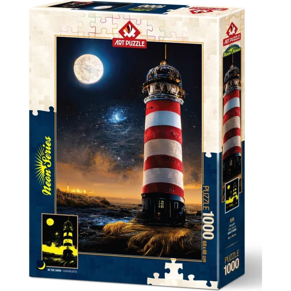 Art Puzzle Yıldız Kapısı 1000 Parça Neon Puzzle