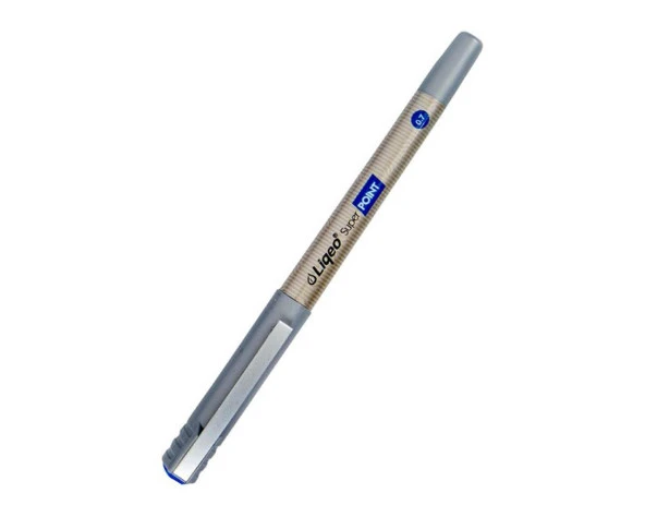 Liqeo İğne Uçlu Kalem 0.7 Mavi Roller Kalem (12 Li Paket)