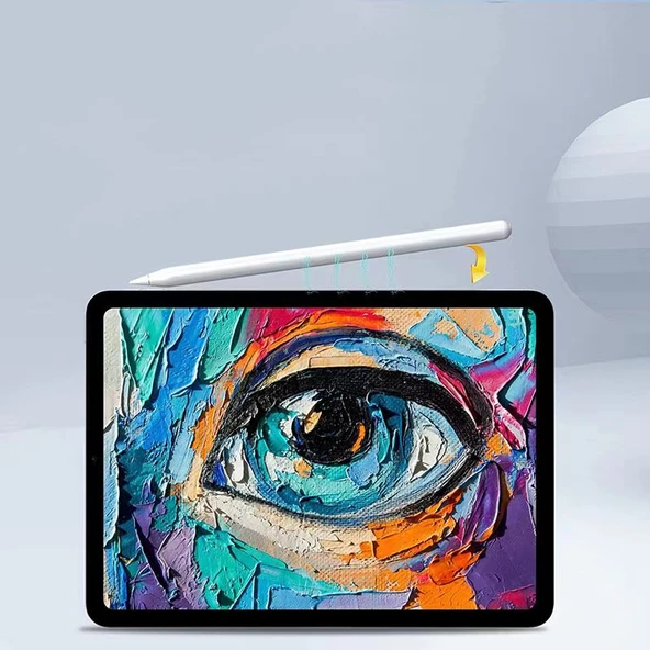 Palm-Rejection Wireless Şarj Eğilim Çizim Apple iPad 2.Nesil 2018 sonrası Dokunmatik Kalemi Pencil 2.Nesil - 12