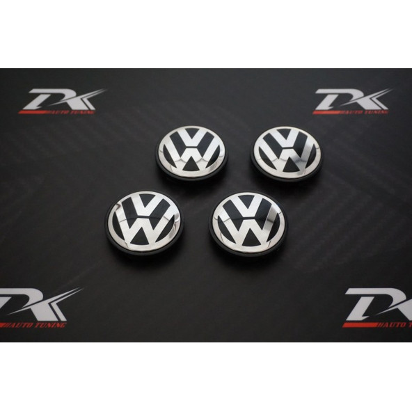 Volkswagen Orjinal Jant Göbek Kapağı Seti 70mm - 2