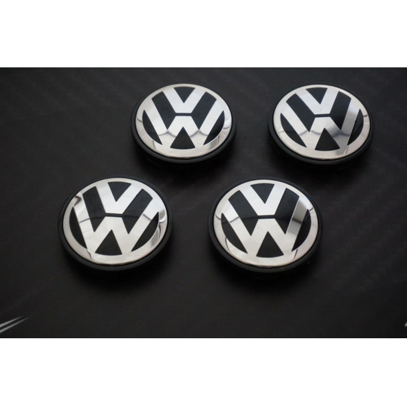 Volkswagen Orjinal Jant Göbek Kapağı Seti 70mm - 3