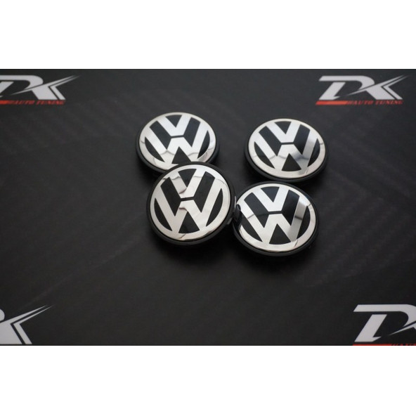 Volkswagen Orjinal Jant Göbek Kapağı Seti 70mm - 5