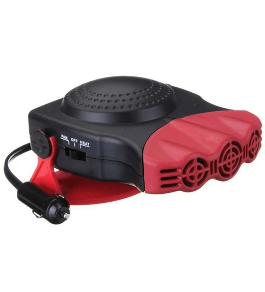 12 V 150 W Araba Soğutma Fanı Sıcak Isıtıcı Ön Cam Buğu Çözücü - 3