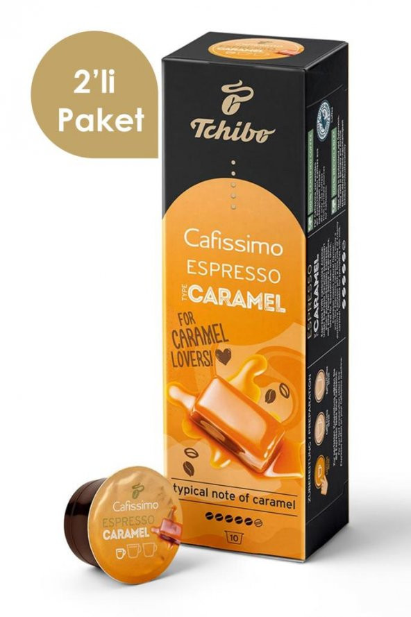 Cafissimo Espresso Caramel 2x10 Adet Kapsül Kahve