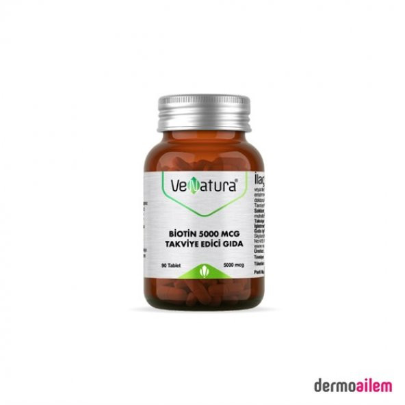 Venatura Biotin 5000 Mg 90 Tablet