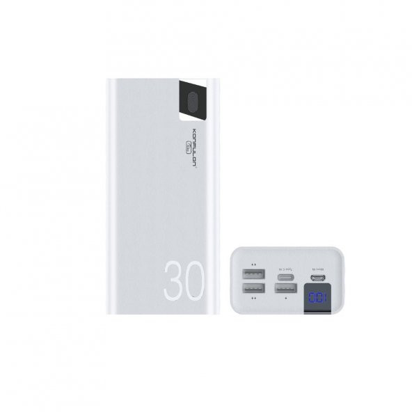 Konfulon A19 Dijital Ekranlı Powerbank 30.000 mAh Hızlı Şarj - 11
