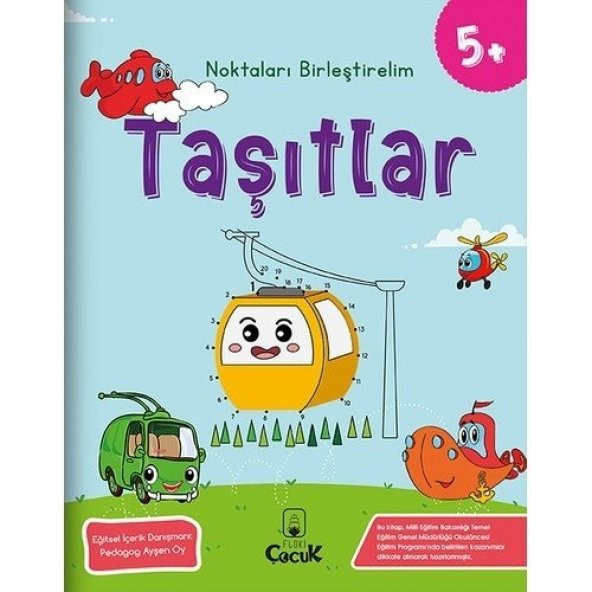 Floki Çocuk 5 Yaş Noktaları Birleştirelim Okul Öncesi Eğitici Aktivite Seti (5 Kitap) - 4