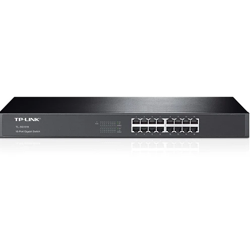 TP-LINK TL-SG1016 16PORT 10/100/1000 YÖNETİLEMEZ SWITCH ürün görseli 1