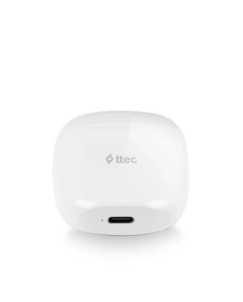 Ttec 2KM141B AirBeat Go Gerçek Kablosuz TWS Bluetooth Kulaklık Beyaz - 5