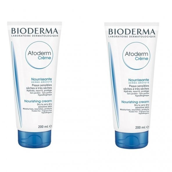 Bioderma Atoderm Creme Nemlendirici Krem 2 x 200 ML