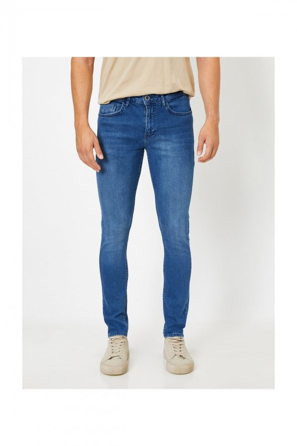 Erkek Indıgo Jeans 1KAM43219MD - 3