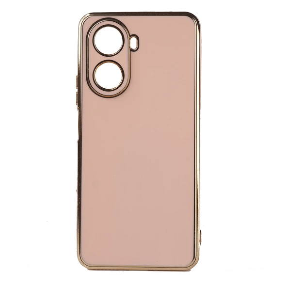 Huawei Nova 10 SE Kılıf Zore Bark Kapak  Rose Gold