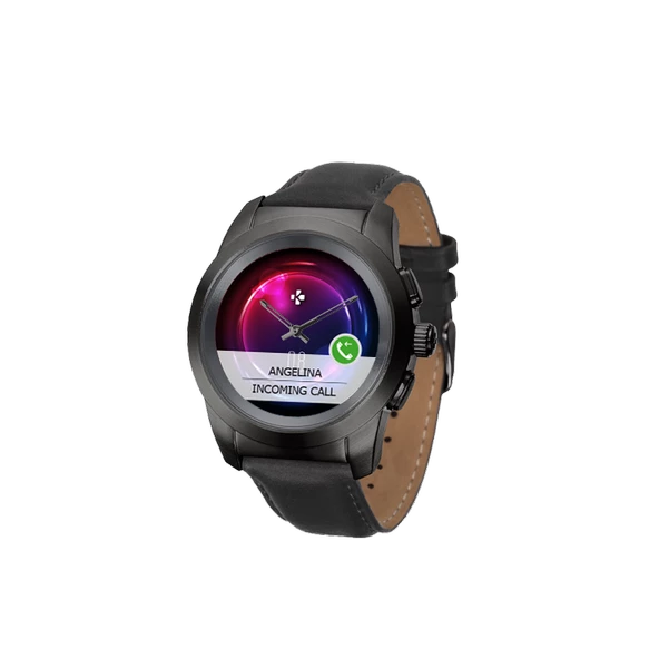 MyKronoz Zetime Hibrid Saat Regular Siyah Deri