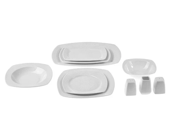 Emsan Yemek Takımı 60 Parça HS Bone Begonya - 2