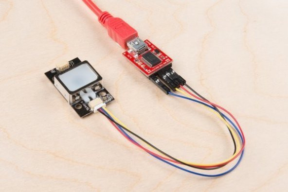 Parmak İzi Okuyucu Sensör / Fingerprint Scanner - 5V TTL (GT-521F52) - 5