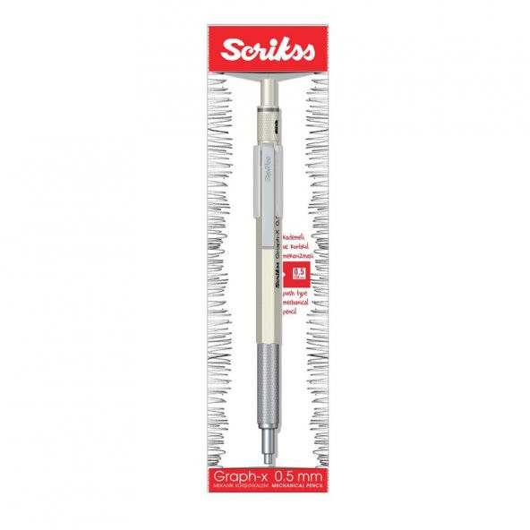 SCRIKSS GRAPH-X VERSATIL  METAL 05 BEYAZ 1 LI - 3