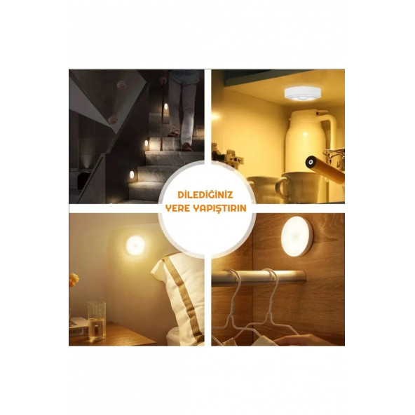 Hareket Sensörlü USB Şarj Edilebilir Mıknatıslı Günışığı LED Işık Lamba In-02 A09 - 3