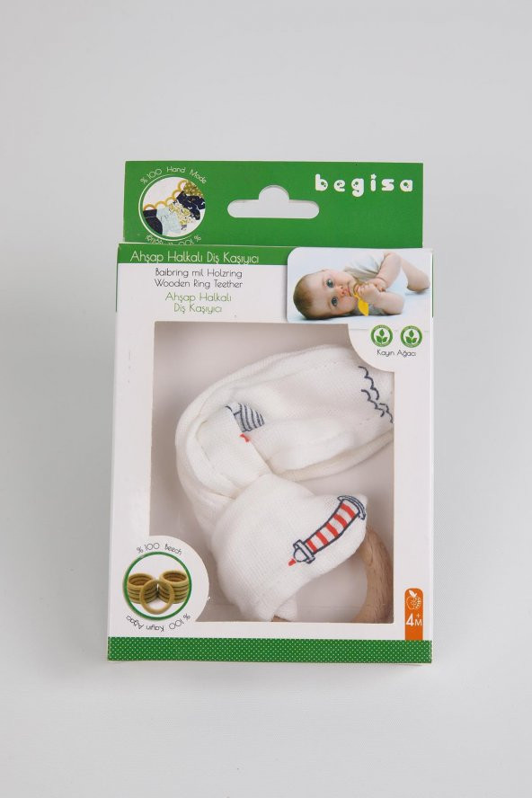 Ahşap Halkalı Diş Kaşıyıcı 546 - 7