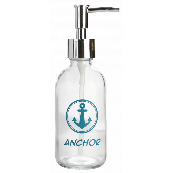 KTBD0057-1PA CAM SIVI SABUNLUKÇAPA YAZILI 6X6X10CM 250ML - Resim 2