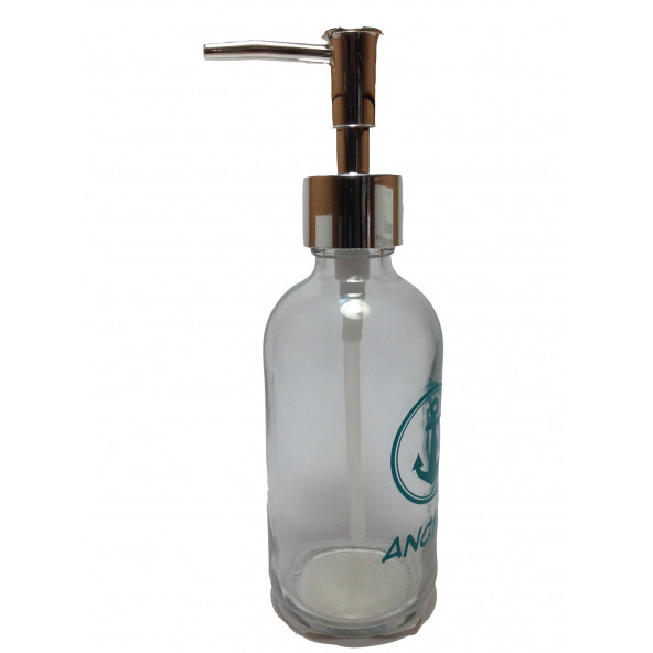 KTBD0057-1PA CAM SIVI SABUNLUKÇAPA YAZILI 6X6X10CM 250ML - Resim 4