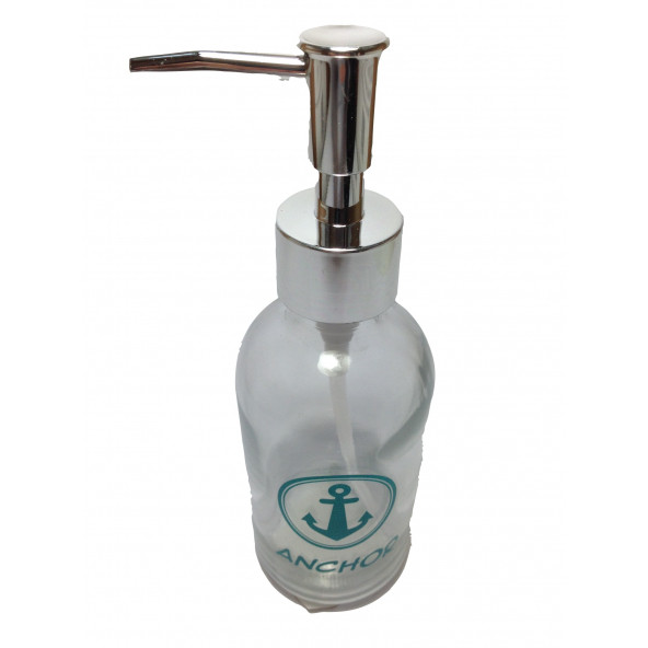 KTBD0057-1PA CAM SIVI SABUNLUKÇAPA YAZILI 6X6X10CM 250ML - Resim 5