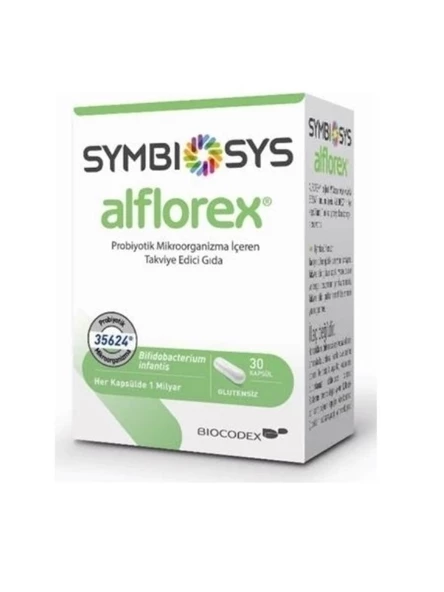 Symbiosys Alflorex Probiyotik 30 Kapsül ürün görseli