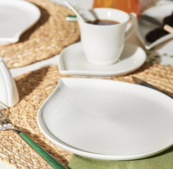 Emsan Kahvaltı Seti 32 Parça Bianca Leaf - 4