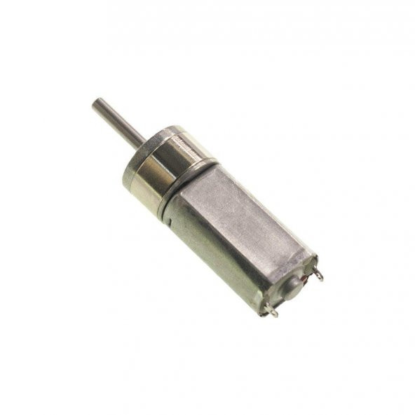 6V 1500Rpm 16mm Redüktörlü Dc Motor - Uzun Milli