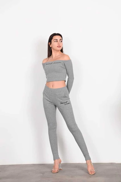 Kadın Omzu Düşük Kaşkorse Takım 9701 - 7