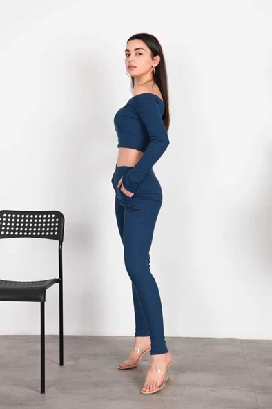 Kadın Omzu Düşük Kaşkorse Takım 9701 - 10