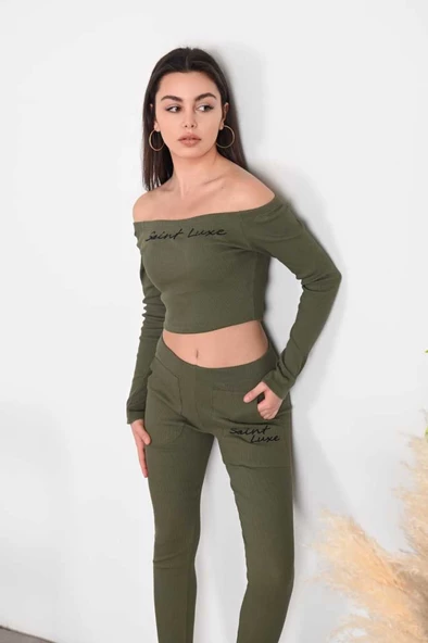 Kadın Omzu Düşük Kaşkorse Takım 9701 - 8