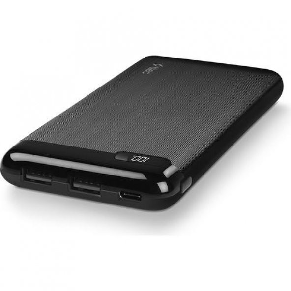 Ttec 2BB183S PowerSlim LCD 10.000 mAh Taşınabilir Şarj Aleti / Powerbank USB-C Giriş/Çıkış