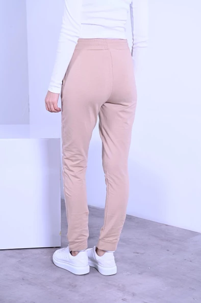 Paça Yırtmaç Detaylı Eşofman Altı 9450 - 9